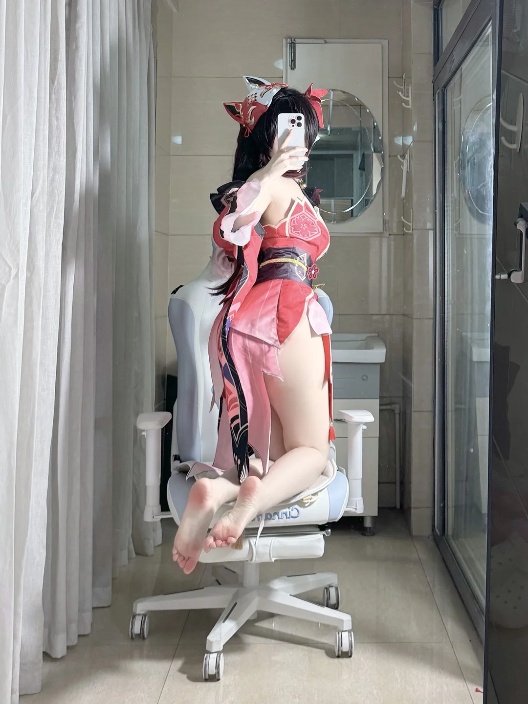 不可爱羚 - 花火 [52P,7V-486MB] tg@simisebaisi 【丝足阁】036.webp